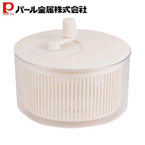 パール金属 野菜 水切り器 ホワイト NEW サラダ パル C-995