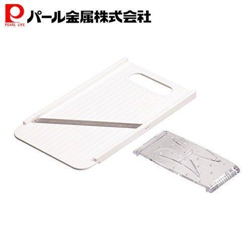 パール金属 ワイド 玉ねぎ スライサー ホワイト 愛着道具 C-8433