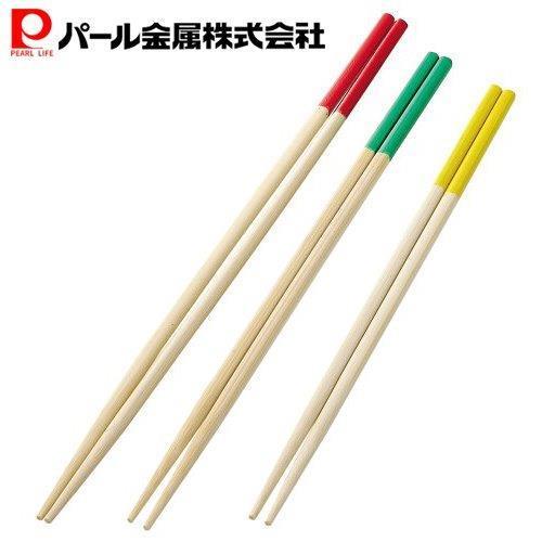 パール金属 Easy Cooking 竹製料理用箸セット 大 中 小 C-8771