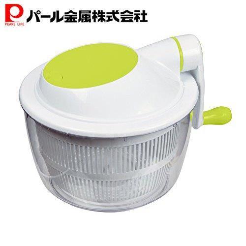 パール金属 野菜 水切り 器 サラダ スピナー サラダ ドライ ジャイアント ベジクラ C-9124