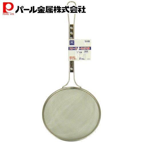 パール金属 丸 プレス カス揚げ 18cm 粗目 C-9627