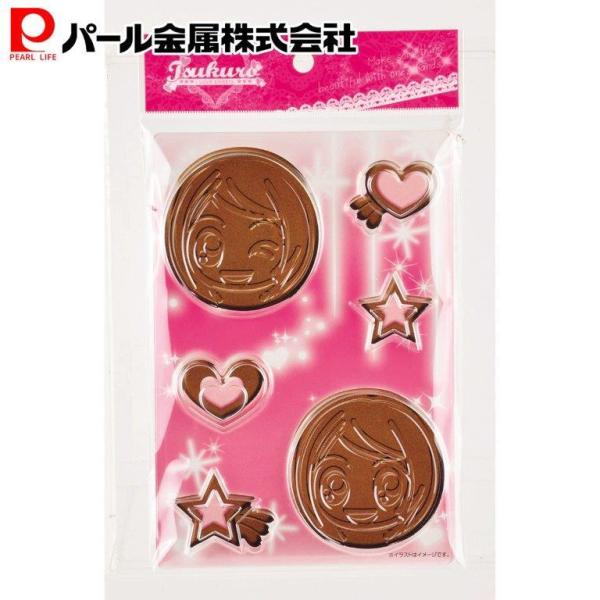 パール金属 ツクロ PETチョコモールド女の子