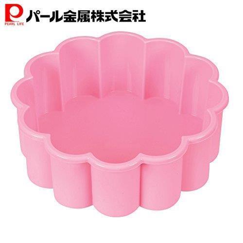 パール金属 食べきりスイーツ シリコーン1 6ハートケーキ型13cm
