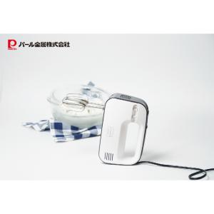 パール金属 泡立て器 電動 ハンドミキサー 3段階切替 ホワイト ブラック W&amp;B ミラクルス3 D-6786｜TTCショップ Yahoo!店