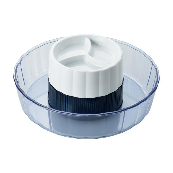 パール金属 そうめん 流し器 流しそうめん 薬味皿付 1〜3人用 涼味家 D-6795