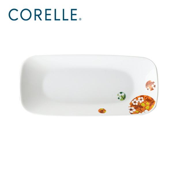 パール金属 皿 おしゃれ プレート 取り皿 食器 コレール ボンボンフレール スクエア長皿 26.5...