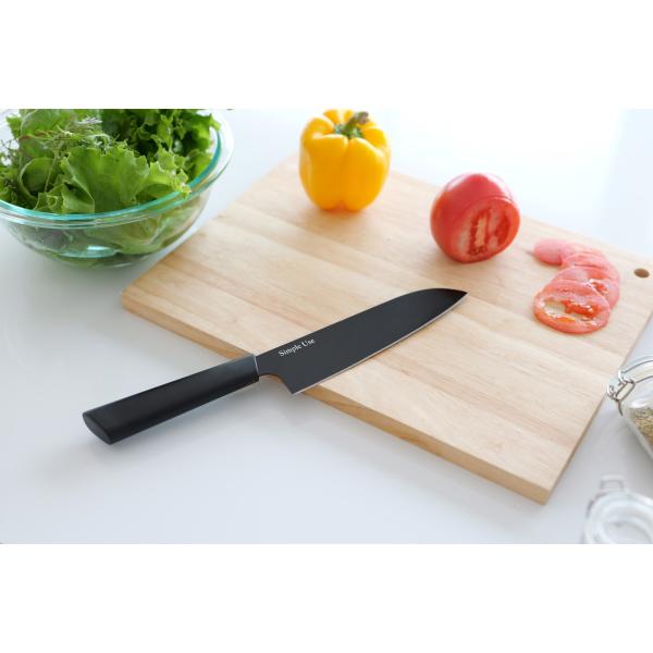 パール金属 三徳 包丁 ナイフ 165mm 永切れ先生 Simple Use F-2466