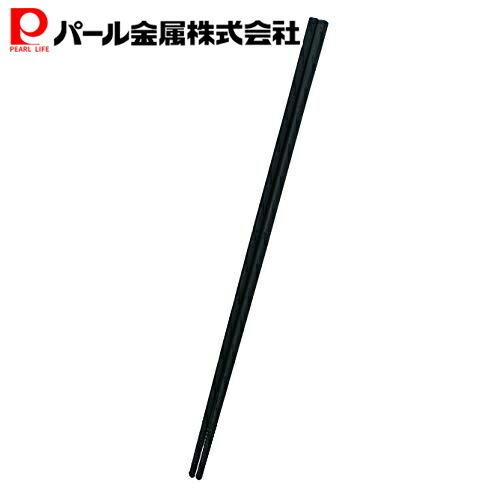 パール金属 TOUCH シリコーン菜箸33 BLACK G-5099