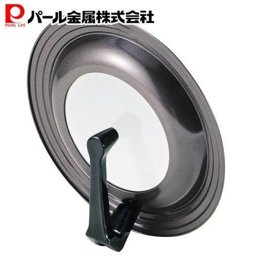 パール金属 ガラス窓付 立つ フライパン 鍋 蓋 24~28cm 用 シリコン 加工 パンカバー グ...