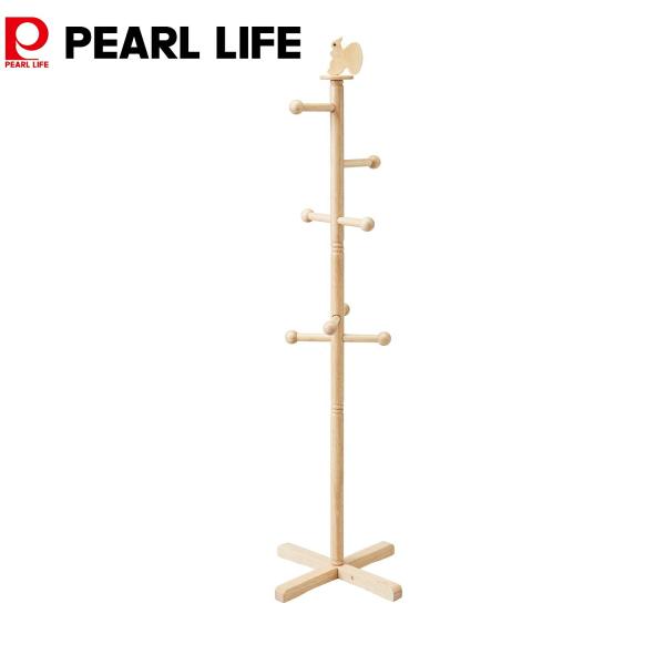 パール金属 ポールハンガー 子供 キッズ ジュニア りす ナチュラル V-II N-7805