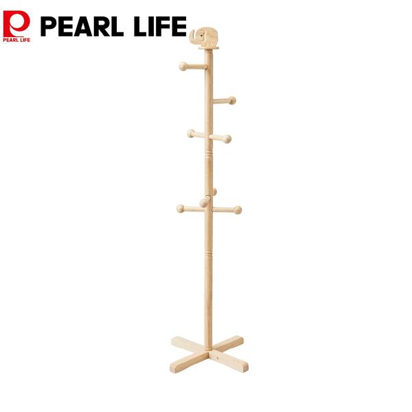 パール金属 ポールハンガー 子供 キッズ ジュニア ぞう ナチュラル V-II N-7806