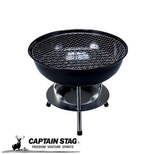 キャプテンスタッグ コンロ グリル 焚火台 ジェスカ丸型 1~2人用M-6465