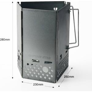 キャプテンスタッグ バーベキュー用 折りたたみ...の詳細画像1