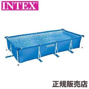 INTEX インテックス プール 大型 家庭用 子供 レクタングラフレームINTEX インテックス プール 300×200×75cm 28272