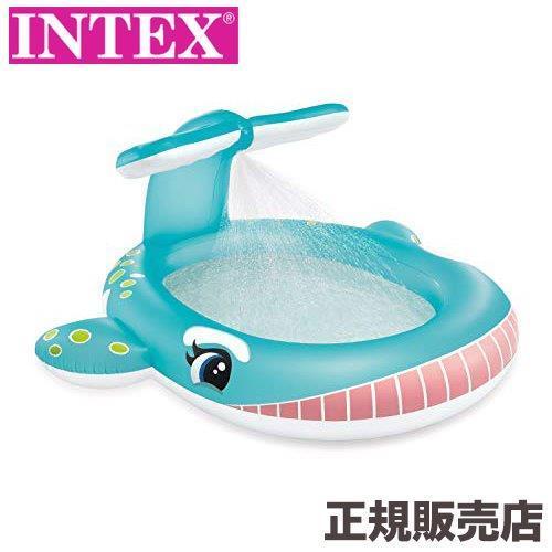 INTEX インテックス プール ホエールスプレー 201×196×91cm 57440