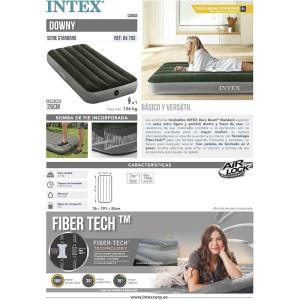 INTEX インテックス フットポンプ付 ダウ...の詳細画像4
