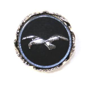 【送料無料】メタルボタンかもめcolor.4・20mm【イタリア製ビンテージボタン】高級スーツジャケ...