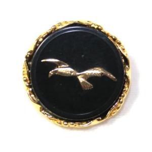 【送料無料】メタルボタンかもめcolor.10・20mm【イタリア製ビンテージボタン】高級スーツジャ...