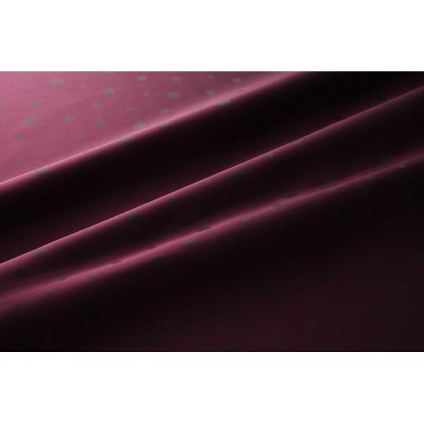 送料無料 9302 カラー61ワインレッド 水玉柄高級ジャガード裏地 高密度,キュプラ100%,ふじ...