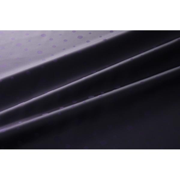 送料無料 9302 カラー80ダークパープル 水玉柄高級ジャガード裏地 高密度,キュプラ100%,ふ...