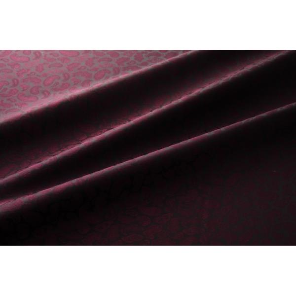 送料無料 9303 カラー60ダークワインレッド ペズリー柄高級ジャガード裏地 高密度,キュプラ10...