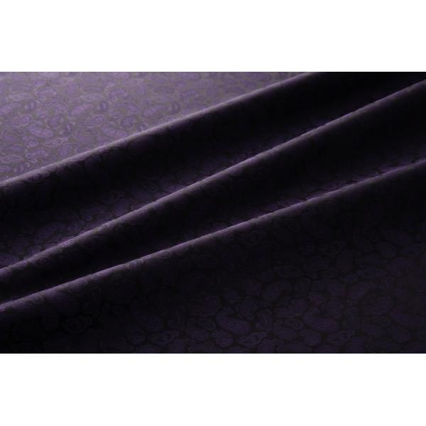 送料無料 9303 カラー80ダークパープル ペズリー柄高級ジャガード裏地 高密度,キュプラ100%...