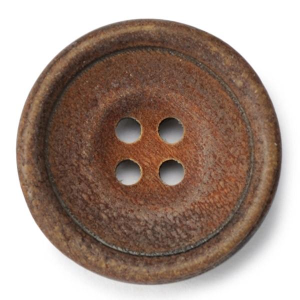 送料無料 水牛ボタンブラントK-1198 COLOR.BRNブラウン 20mm紳士服スーツジャケット...