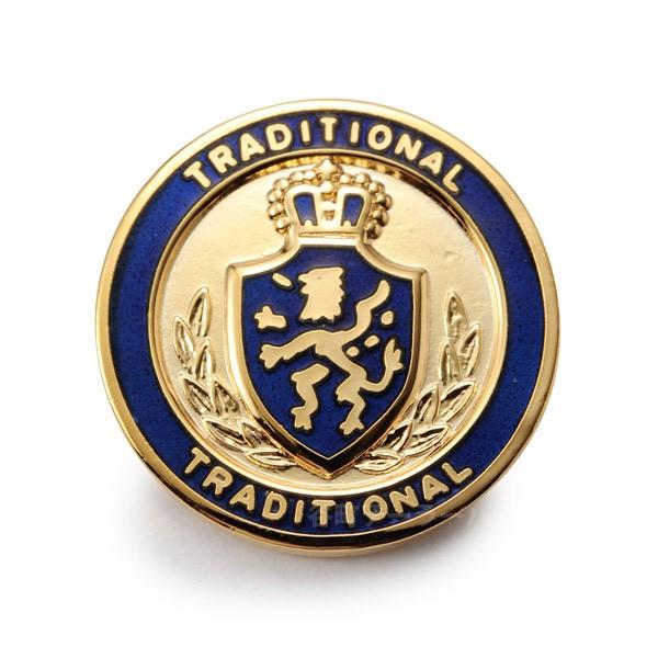 メタルボタンWF-2003 G58 ・ゴールドネイビー・21mm紳士服スーツジャケット20mm21m...