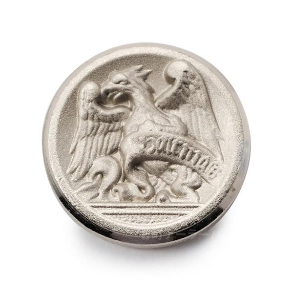 メタルボタンWF-81・シルバー・15mm紳士服スーツジャケット袖口・袖ボタン 老舗テーラー御用達ス...