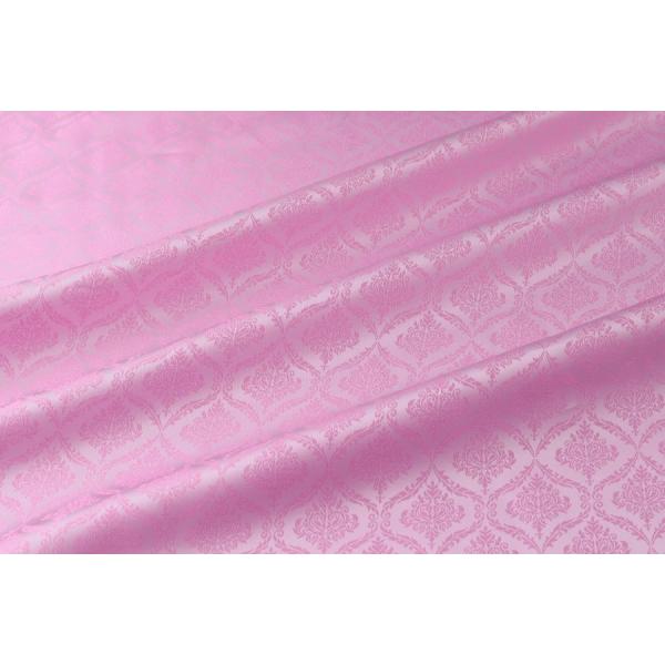 送料無料 9304 カラー20ライトピンク ダマスク柄高級ジャガード裏地 高密度,キュプラ100%,...