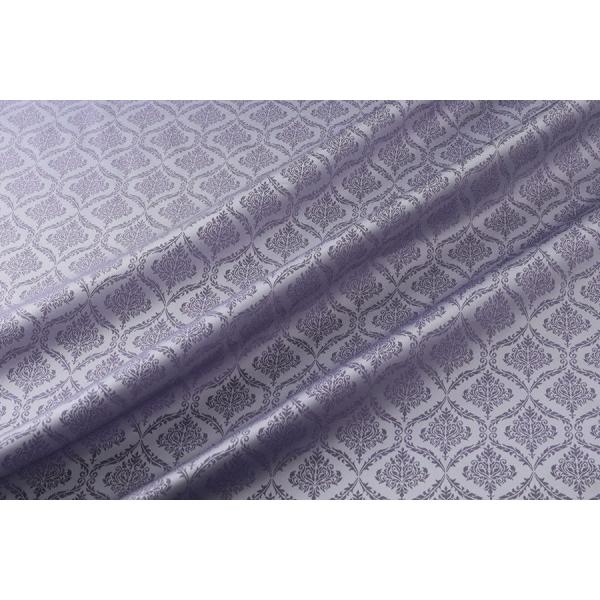 送料無料 9304 カラー30ライトパープル ダマスク柄高級ジャガード裏地 高密度,キュプラ100%...