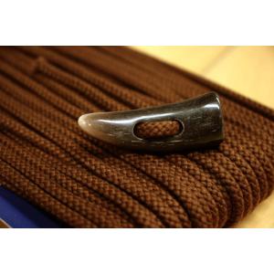 トグルボタン用ひも 高級グローブ皮使用 本革 コート用水牛トグル