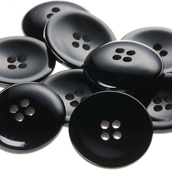 送料無料 宝石ボタンST104 No.1：オニキス  20mm高級スーツジャケット用ボタン　トラメ石...