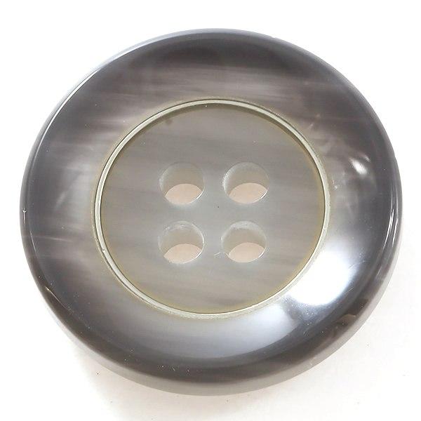 ケウル COLOR．04ライトグレー系  20mm 1個から販売 ポリとメタルリングの組合わせ 紳士...