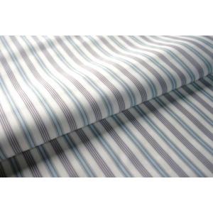 AQUAストライプ柄裏地 color.3-1 老舗テーラー御用達スーツ裏地専門店 スーツ用裏地