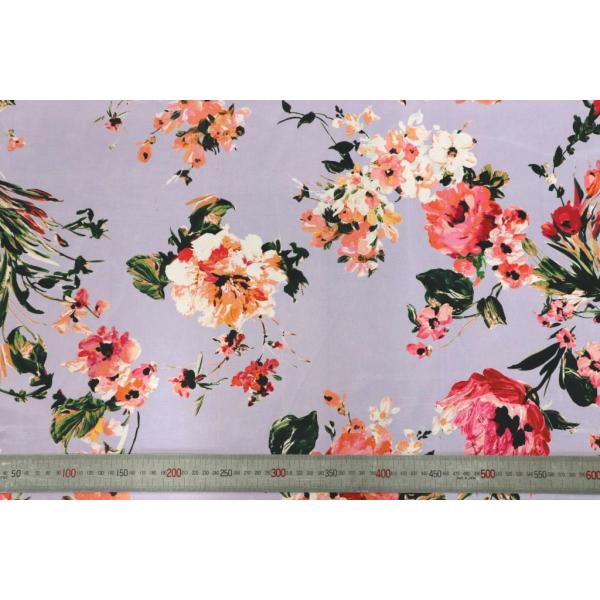 送料無料 8280カラー004 プリント裏地 ユーロデザインシリーズ・フォーエバーフルール