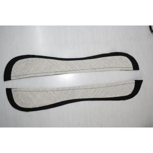 たれ綿二重バス黒　ゆき綿・裄綿ともいわれる袖山の形をよくしたり丸みを出す付属