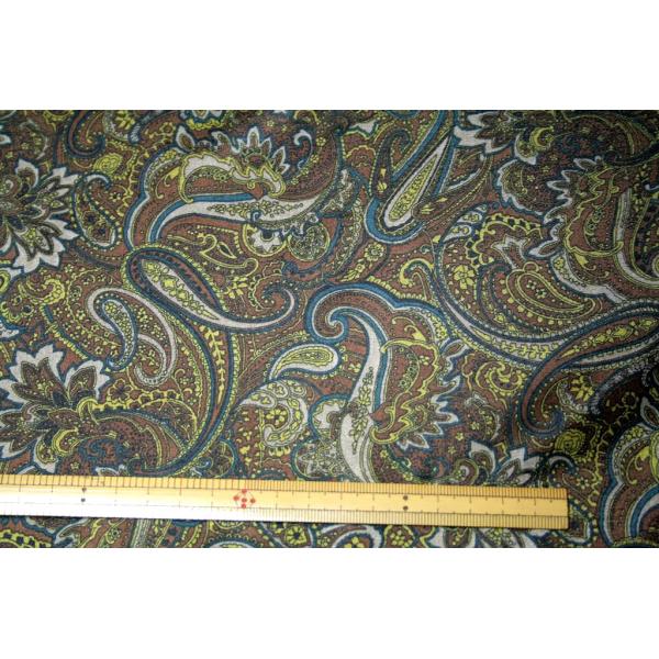 7828Mペズリープリント裏地color.11(カーキ色)