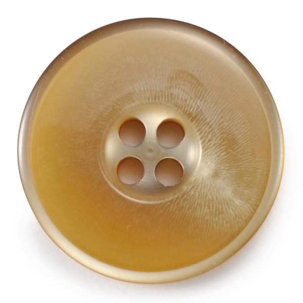 送料無料 水牛カイザー COLOR．40  25mmコート用高級ボタン