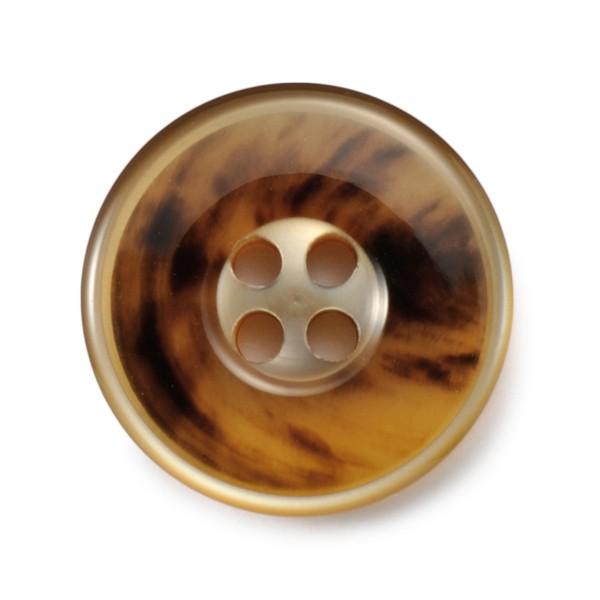 送料無料 水牛カイザー COLOR．45  15mm紳士服スーツジャケットの袖口・袖ボタン