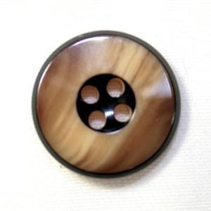 送料無料 高級スーツジャケット用ボタン  818 COLOR．40  15mm 紳士服スーツジャケッ...