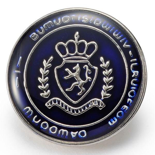 メタルボタンY-53・シルバー・21mm 20mmや21mmスーツの前ボタンの取替  紳士服スーツジ...