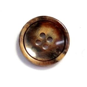 送料無料 MONTE モンテ イタリーボタン COLOR．5：ブラウン  15mm 紳士服スーツジャ...