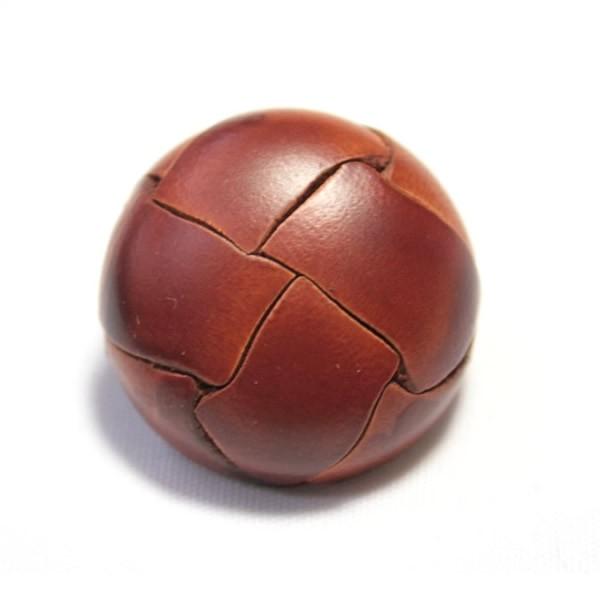 本革ボタン LZ100 25mm  color.01ライトブラウン  コート対応ボタン 革ボタン,レ...