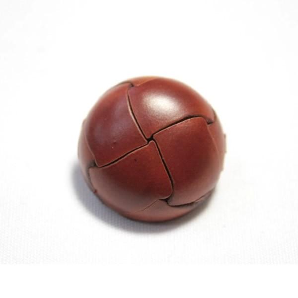 本革ボタン LZ100 21mm  color.01ライトブラウン  コート対応ボタン 革ボタン,レ...