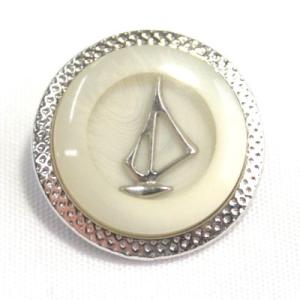 メタルボタン ヨットcolor.1・15mm袖口・袖ボタン 老舗テーラー御用達スーツボタン専門店の高...