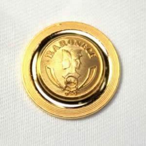 メタルボタンI-10ゴールド21mm 20mmや21mm スーツの前ボタンの取替えに