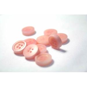 ナットシャツボタン COLOR．5 11.5mm NUT-100 単品 老舗テーラー御用達スーツボタ...