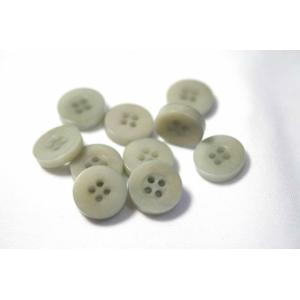 ナットシャツボタン COLOR．12 11.5mm NUT-110 単品 老舗テーラー御用達スーツボ...