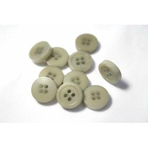ナットシャツボタン COLOR．12 10mm NUT-100 単品 老舗テーラー御用達スーツボタン専門店の高級ボタン